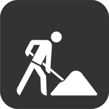 Icon eines Bauarbeiters