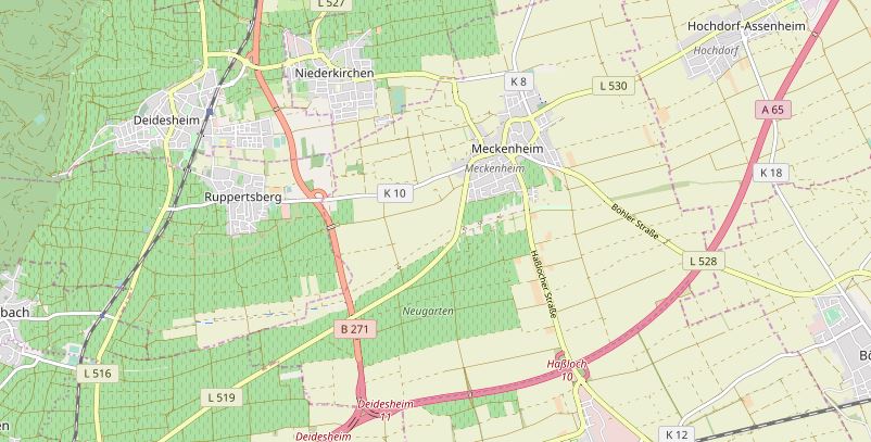 Meckenheim und Umgebung